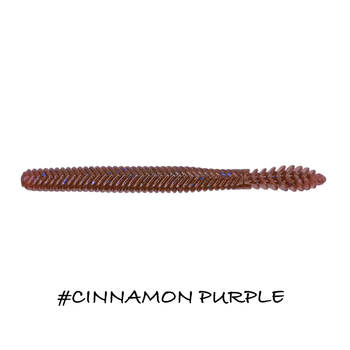 Vinilo Iberican Lures Worm 127 mm Cinnamon Purple