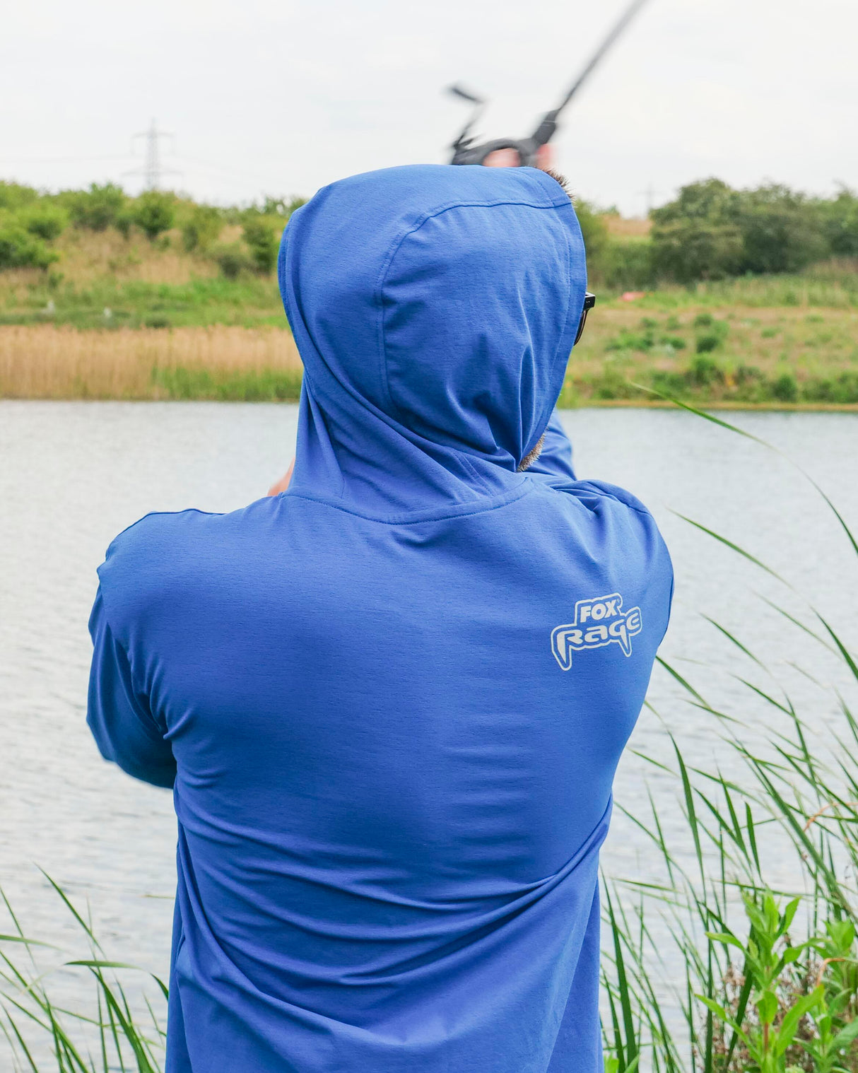 Sudadera Fox Rage con capucha Blue