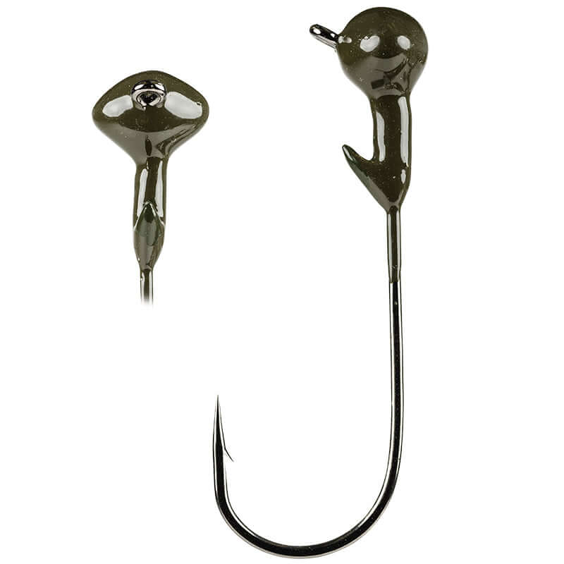 Anzuelos Football Jig Head Strike King Tour Grade 3,5 g Green Pumpkin