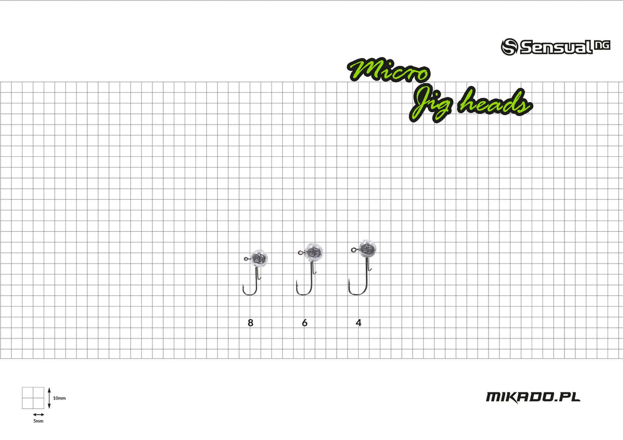 Ami Mikado Micro sensuale Jig Head 3g