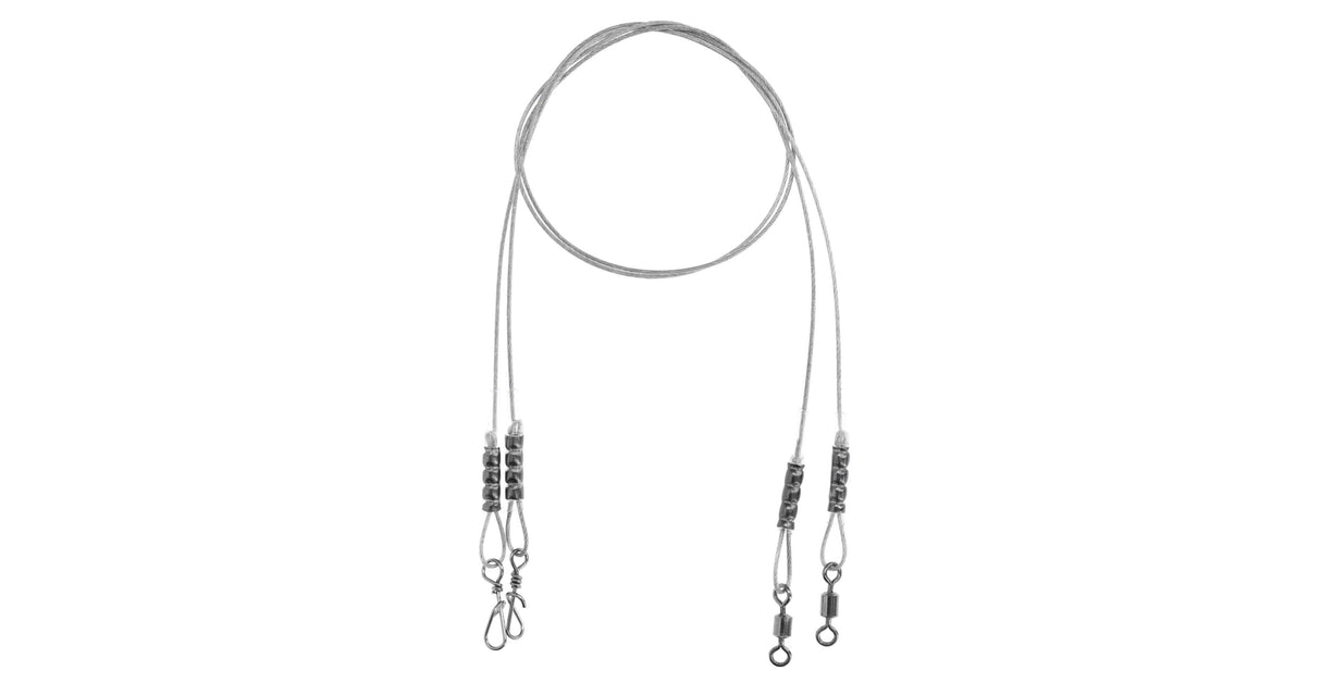 Basso in linea d'acciaio Mikado Mascelle 25 cm/15 kg