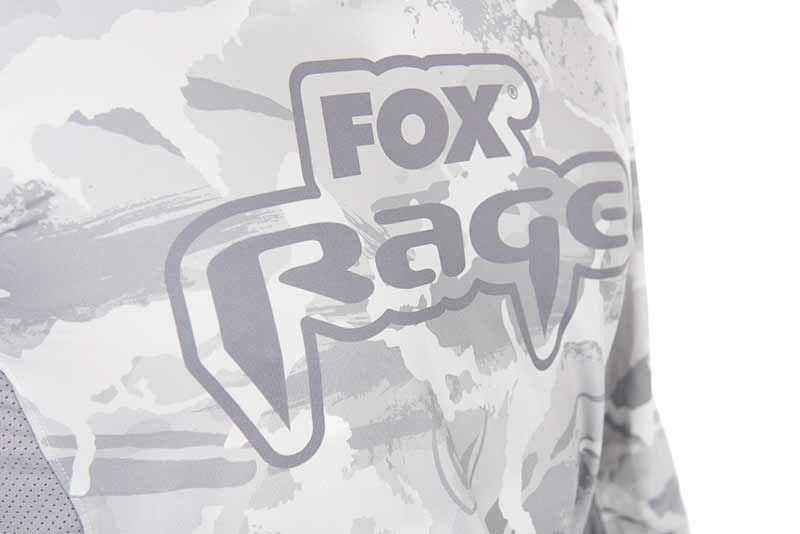 Maglietta tecnica con cappuccio UV Fox Rage Camo chiaro