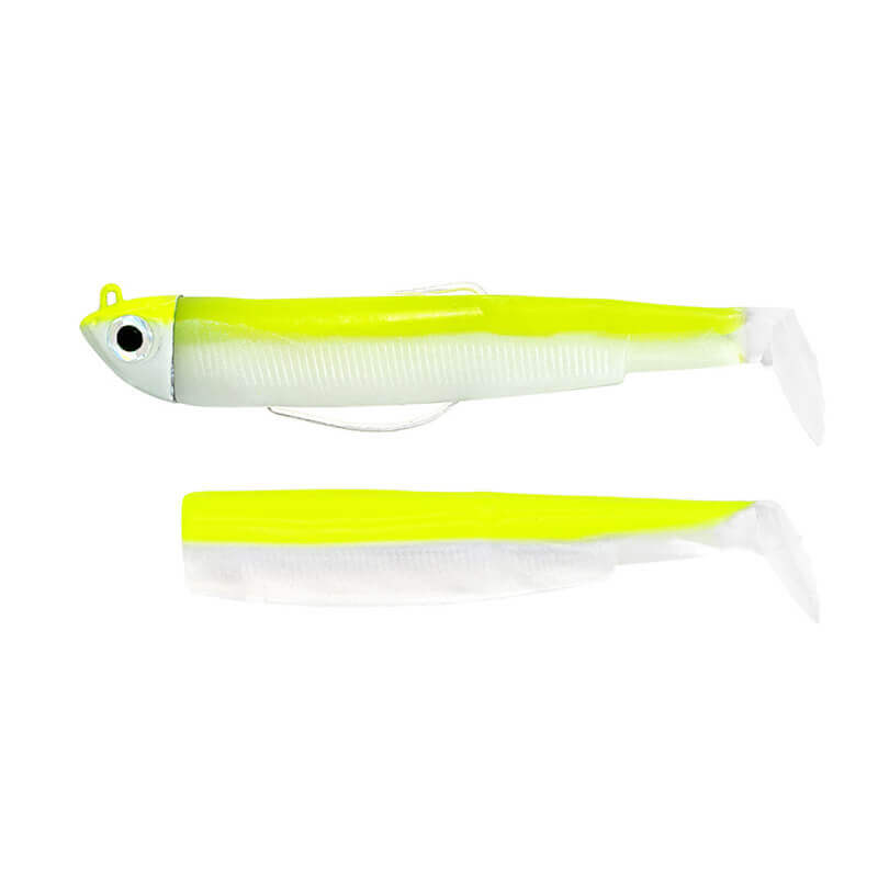Combo Black Minnow 120 Shore 12 g Fluo Yellow