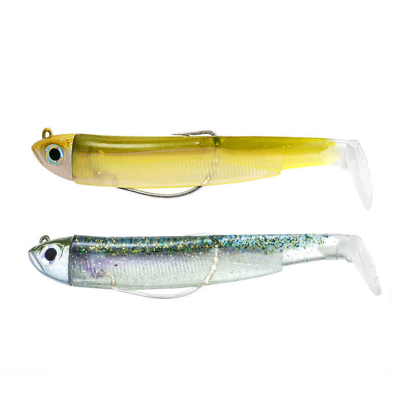 Doble Combo Black Minnow 120 Shore 12 g Ghost Minnow Wakasagi