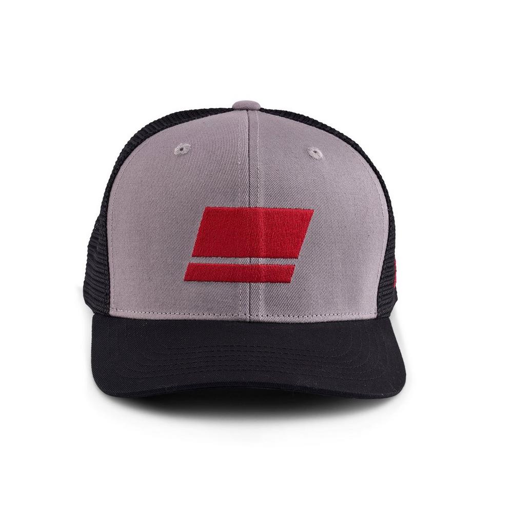 Cappellino Abu Garcia Bandiera Trucker Grigio Nero