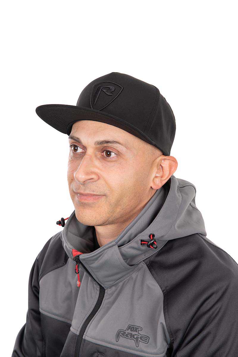 Cappellino Fox Rage Scudo piatto Peak Nero