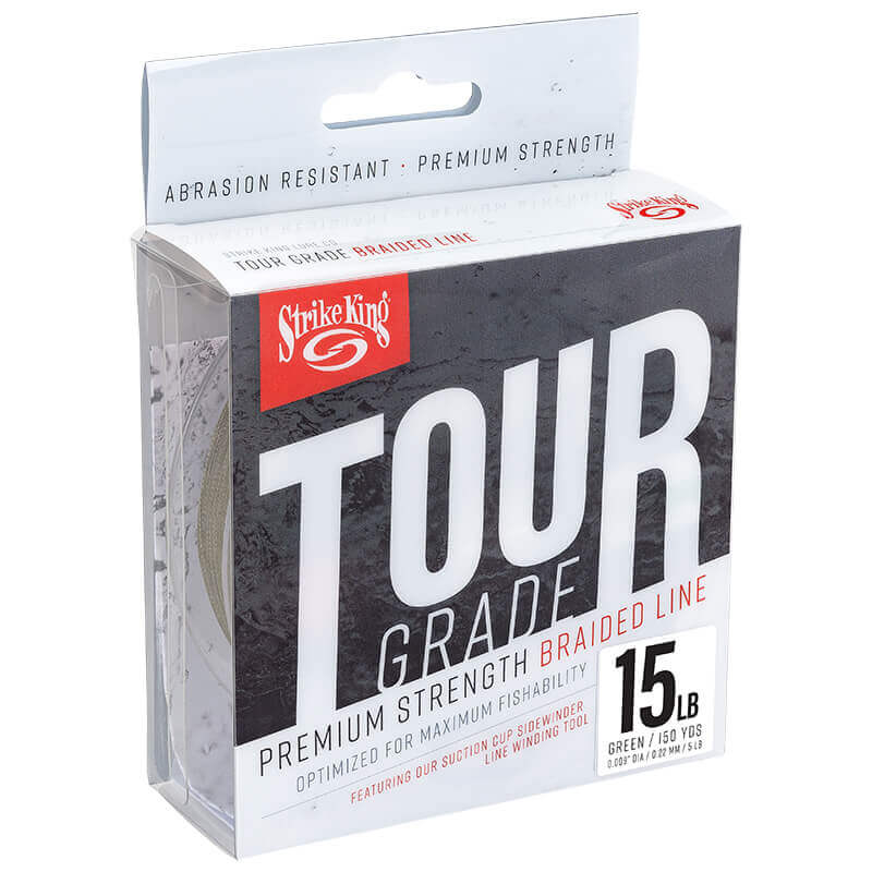 Hilo Trenzado Strike King Tour Grade 137m Verde 1