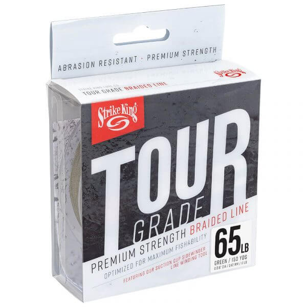Hilo Trenzado Strike King Tour Grade 137m Verde 1