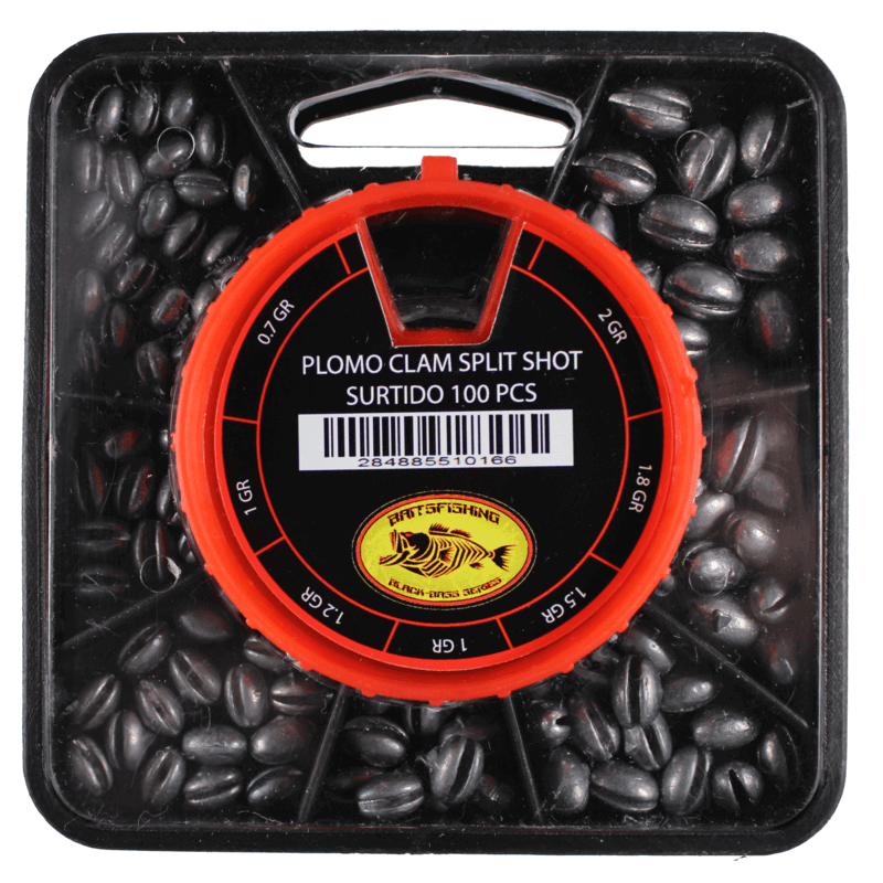 Pack Plomo Split Shot Clam Baitsfishing