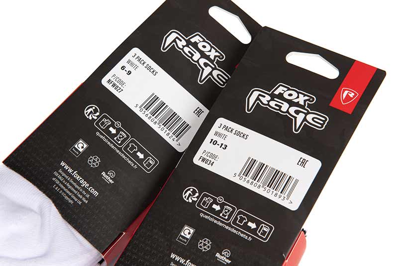 Confezione da 3 calzini Fox Rage 44-46