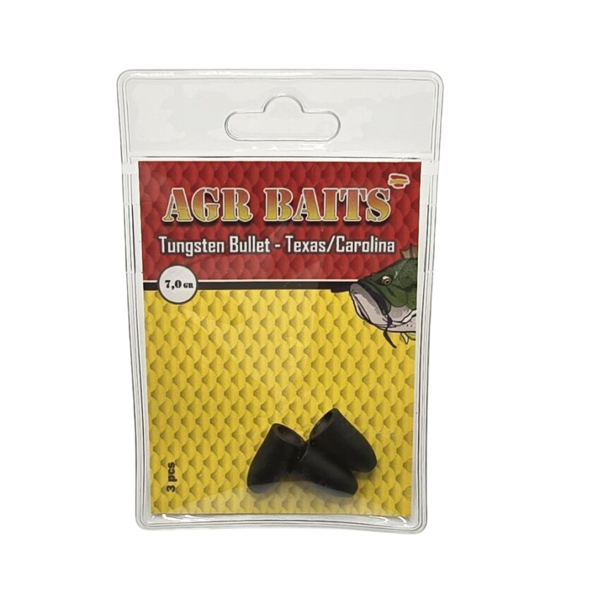 Peso del proiettile di Tungsteno AGR Nero Texas e Carolina