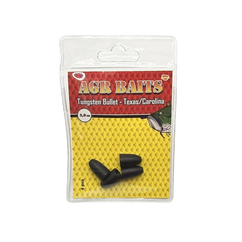 Peso del proiettile di Tungsteno AGR Nero Texas e Carolina