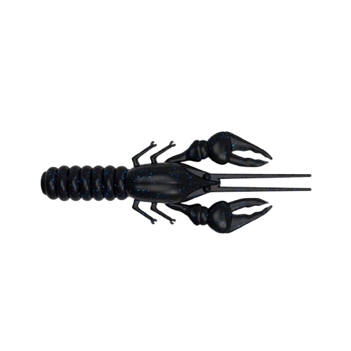 Softbait AGR Finesse Craw 73 mm Nero Blu