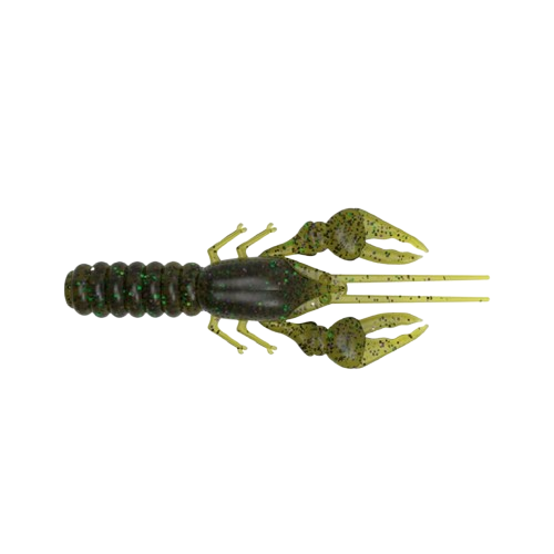 Softbait AGR Finesse Craw 73 mm Verde Zucca Viola