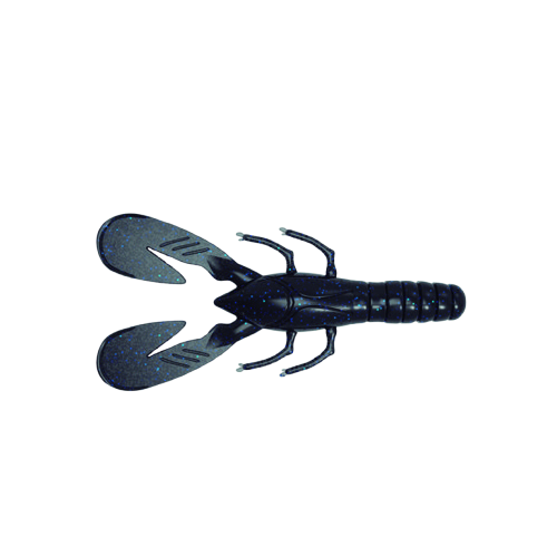 Softbait AGR Lethal Craw 85 mm Nero Blu