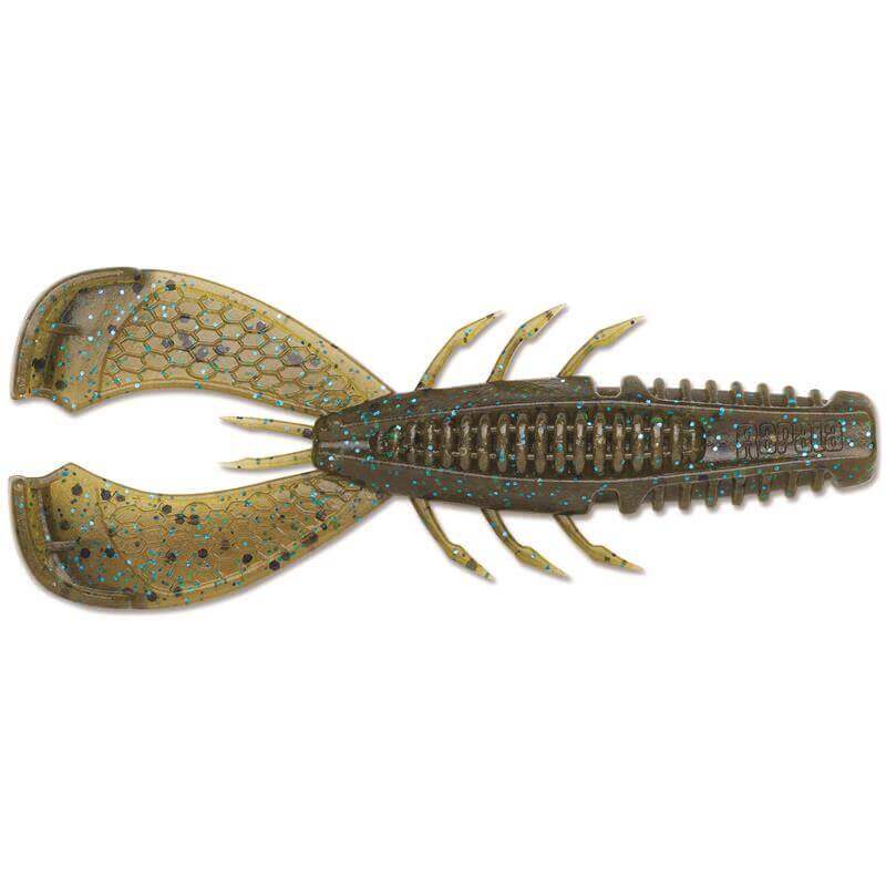 Softbait Granchio Rapala Crushcity Cleanup Craw 3 - 90 mm Verde Zucca Blu