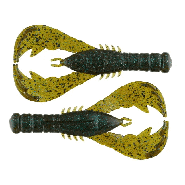 Softbait Yamamoto Yama Craw 3" - 76 mm Verde Zucca Blu