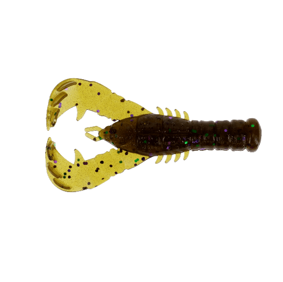 Softbait Yamamoto Yama Craw 3" - 76 mm Grande Verde Viola