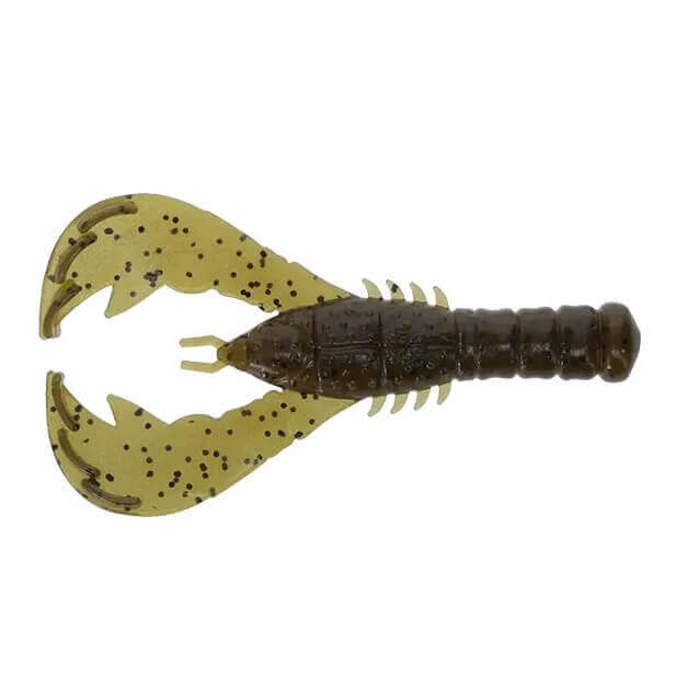 Softbait Yamamoto Yama Craw 4" - 100 mm Zucca Verde Fiocco Nero
