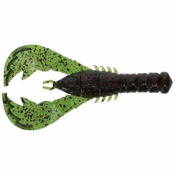 Softbait Yamamoto Yama Craw 4" - 100 mm Watermelon Nero Rosso