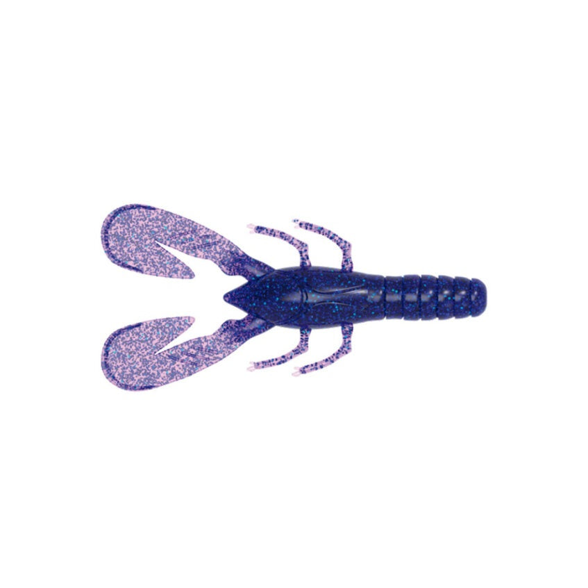 Softbait AGR Lethal Craw 85 mm Junebug/Blue Flake