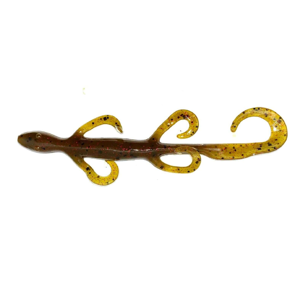 Softbait Zoom Lucertola 150 mm Verde Zucca Rosso