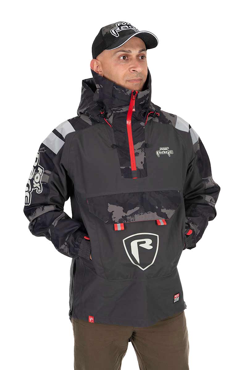 Chaqueta Impermeable Fox Rage Triple Layer Smock Camo - Tienda Bass