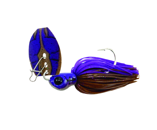 Chatterbait AGR Goliat 14g Brown Purple Craw - Tienda Bass