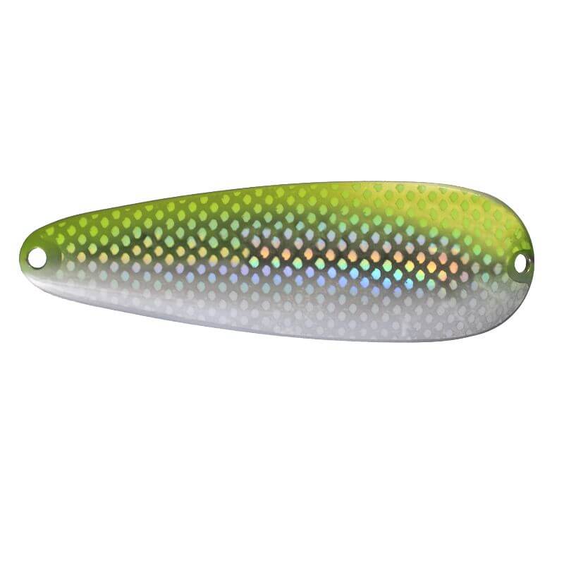 Cucharilla Baitsfishing Magna Spoon 200 mm 85 g Wave Chartreuse - Tienda Bass