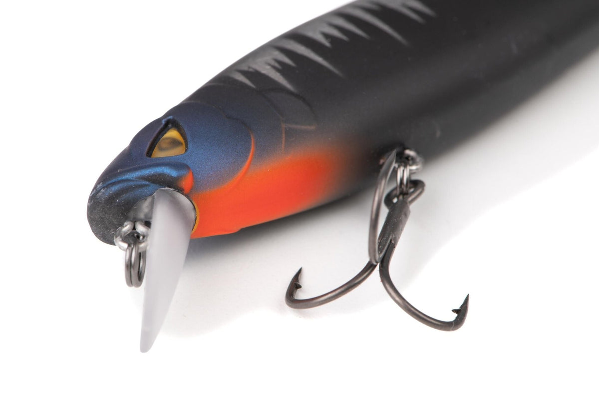 Jerkbaits Fox Rage Slick Stick 125F Black Fire - Tienda Bass