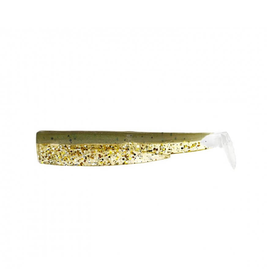 Pack Vinilos Black Minnow Nº5 160 Glitter Khaki - Tienda Bass
