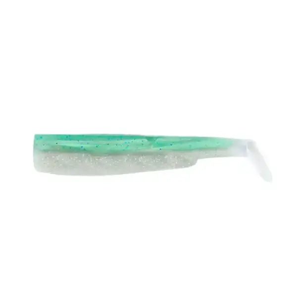 Pack Vinilos Black Minnow Nº5 160 Green Glitter - Tienda Bass