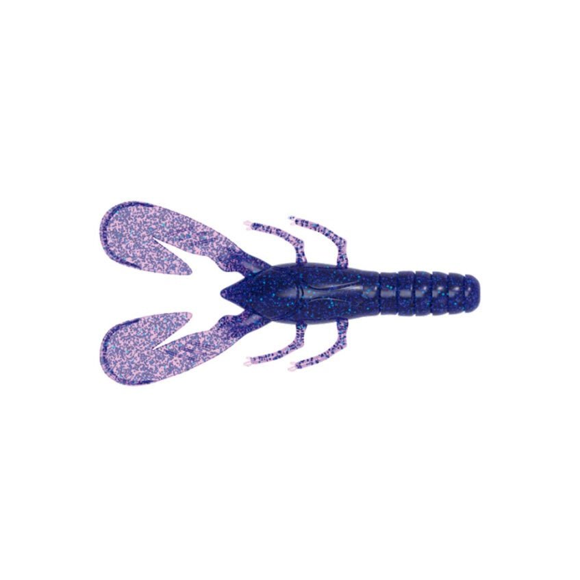 Vinilo AGR Lethal Craw 85 mm Junebug/Blue Flake - Tienda Bass