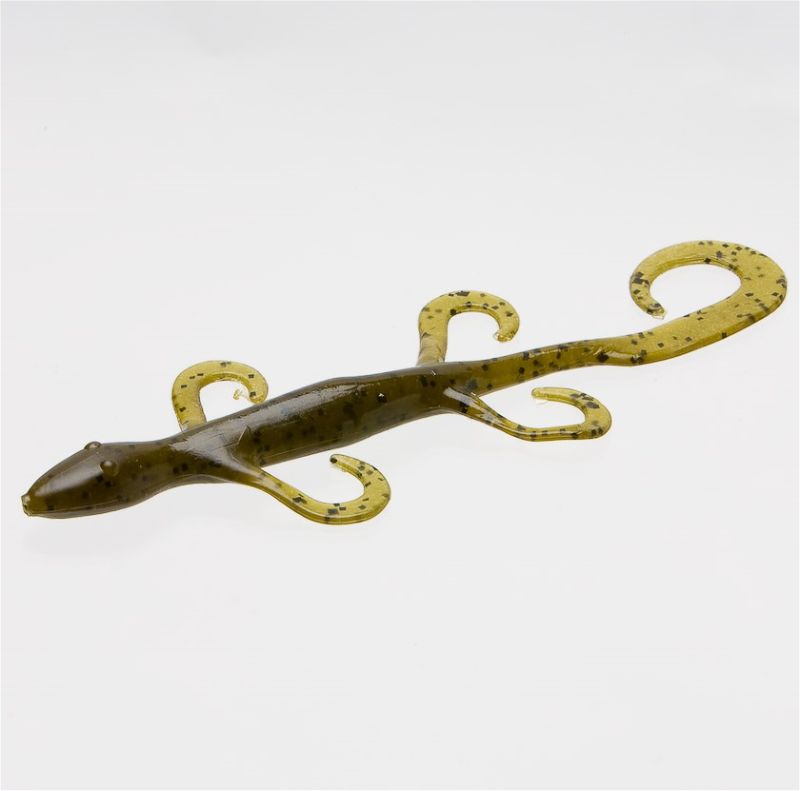 Vinilo Zoom Lizard 150 mm Green Pumpkin - Tienda Bass