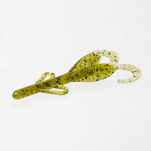 Vinilo Zoom Midsize Brush Hog 114 mm Watermelon Seed - Tienda Bass