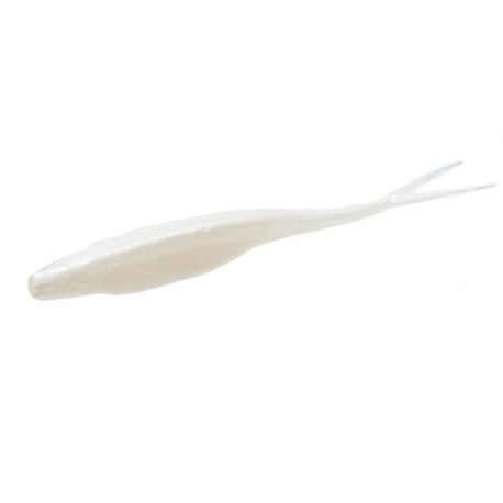 Vinilo Zoom Super Flukes 130 mm White Pearl - Tienda Bass