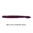Vinilo Iberican Lures Worm 127 mm Plum Chameleon