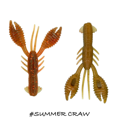 Vinilo Cangrejo Iberican Lures Baby Fighter Krab 76 mm Summer Craw