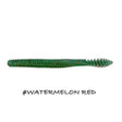 Vinilo Iberican Lures Worm 127 mm Watermelon Red