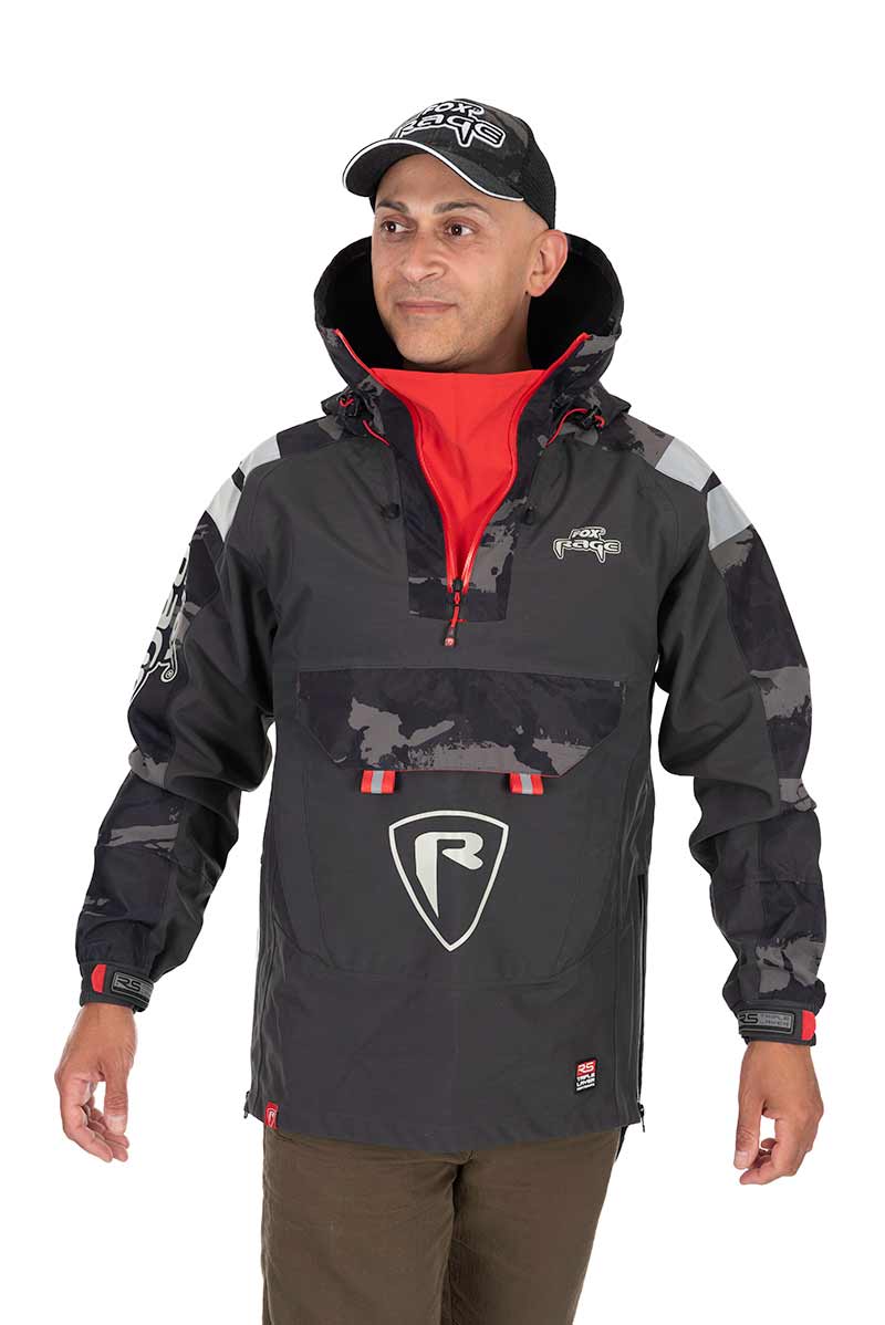 Giacca impermeabile Fox Rage Smock camo a triplo strato