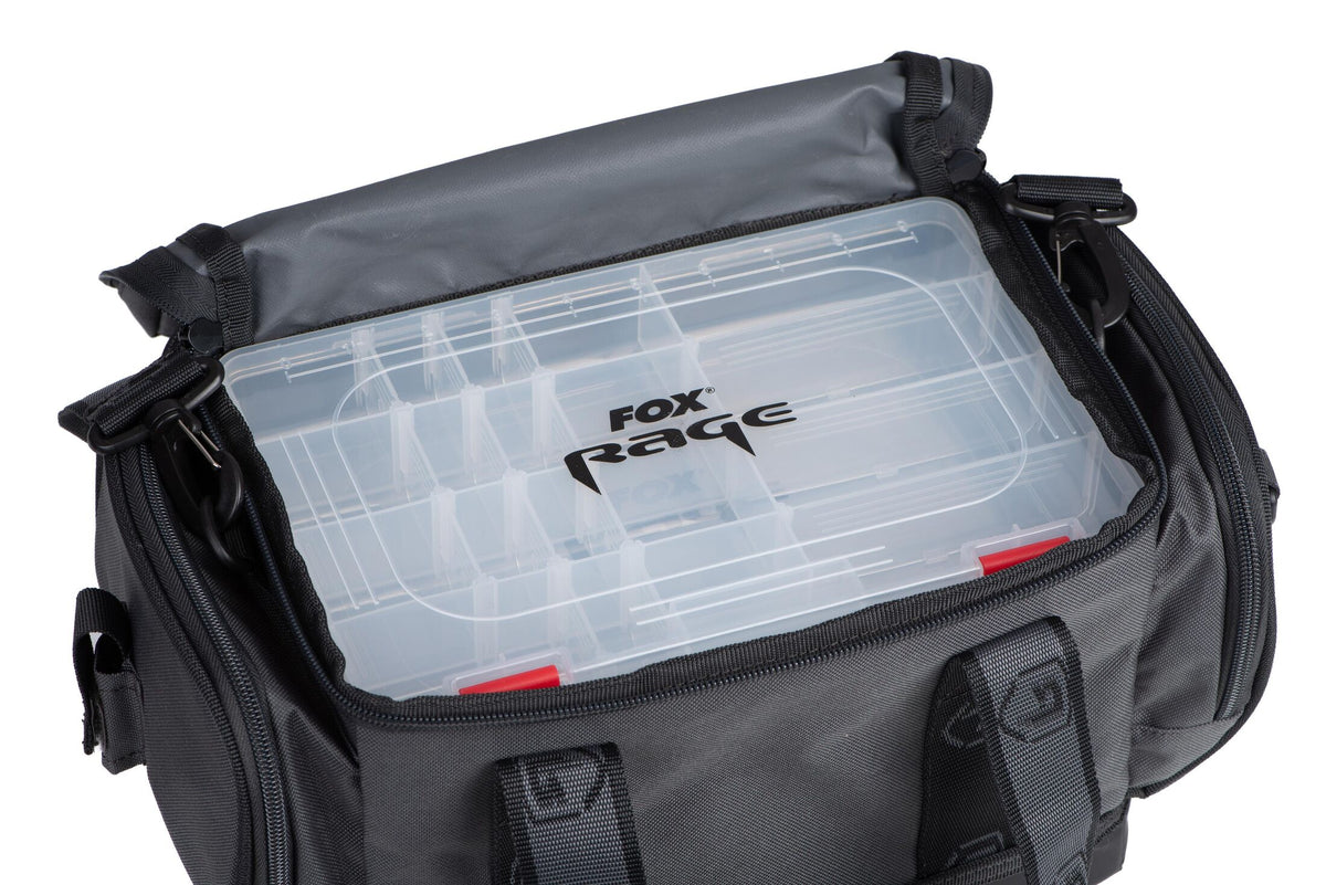 Bolso mediano de transporte para señuelos.