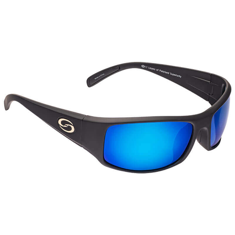 Gafas de sol polarizadas Strike King S11 Negras Gris-Azul