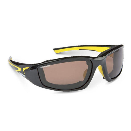 Gafas polarizadas Shimano Beastmaster negras-amarillas