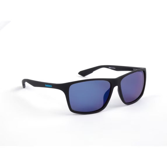 Occhiali da Sole polarizzato Shimano Technium nero opaco e blu