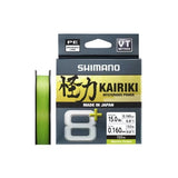 Filato intrecciato Shimano Kairiki 8+ Verde 300 m