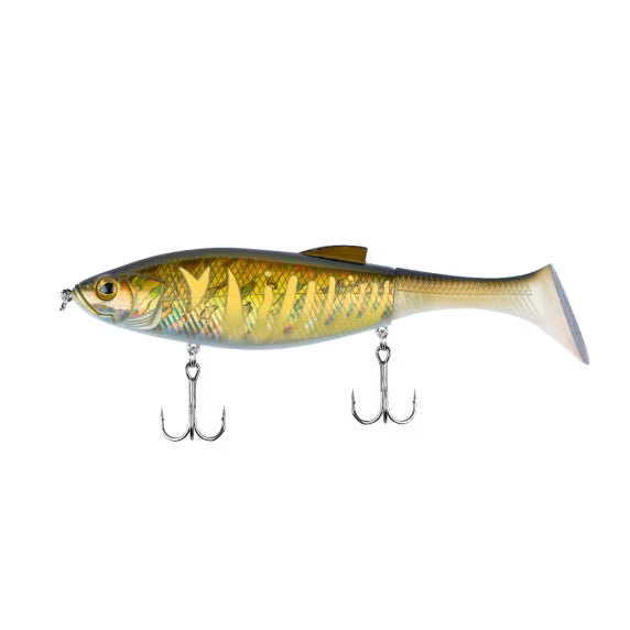 Esca artificiale} articulated Shimano} Esca Yasei Hyper Hybrid S 150 mm Brown Gold Tigre