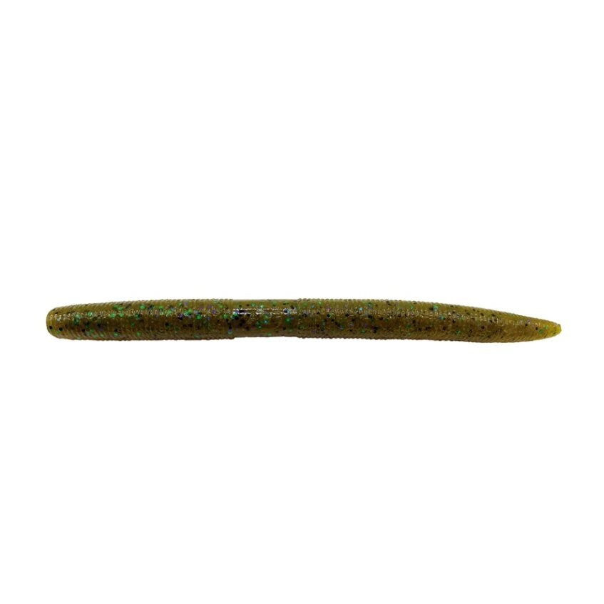 Softbait AGR Verme da 100 mm Verde Zucca Viola