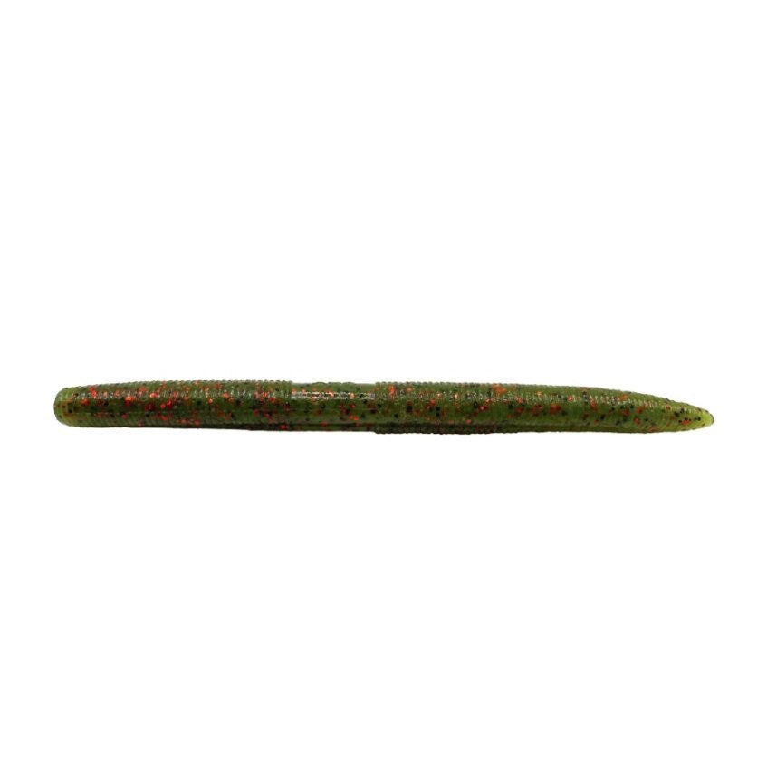 Softbait AGR Verme fermo 100 mm Watermelon Rosso