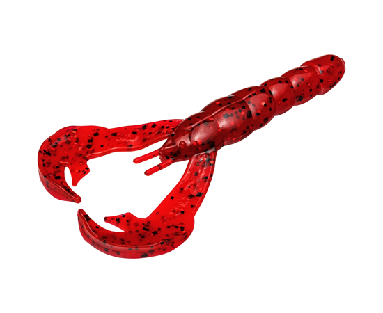 Softbait Strike King Craw 101 mm Delta Red