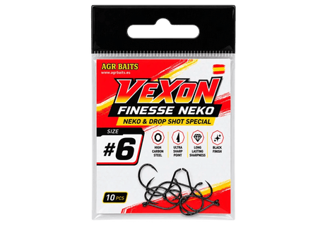 Anzuelos AGR Vexon Finesse Neko - Tienda Bass